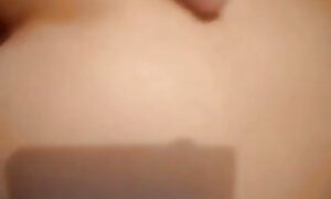 جوراب ساق بلند Fishnet استمناء عکس و فیلم سکسی جدید او را مهیج تر می کند